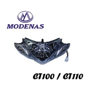 MODENAS CT100 CT110 HEADLAMP - LAMPU  Premium Quality Modenas CT100 Head Lamp Assy