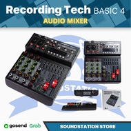 RECORDING TECH BASIC 4 &amp; 6 Mixer Audio 4/6 Channel