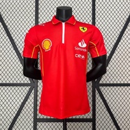 F1 Ferrari 2024 Polo Shirt (Red)