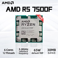 New AMD Ryzen 5 7500F R5 7500F 3.7GHz 6-Core 12-Thread CPU Processor 5NM L3=32M 100-000001015 Socket