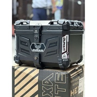 Duhan V8 45L Style Alloy Hard Plastic Top Box
