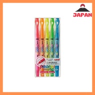 Mitsubishi Pencil Highlighter Propus Window 5 Colors PUS-102T.5C 6cm × 14cm