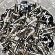 M5X15 CNC 100% STAINLESS STEEL SCREW COVERSET