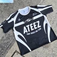 2026 KIDS ATEEZ Women's Sports Jersey Korean Pop O-Neck Short Sleeve Tee Fashionable Street Wear Sum