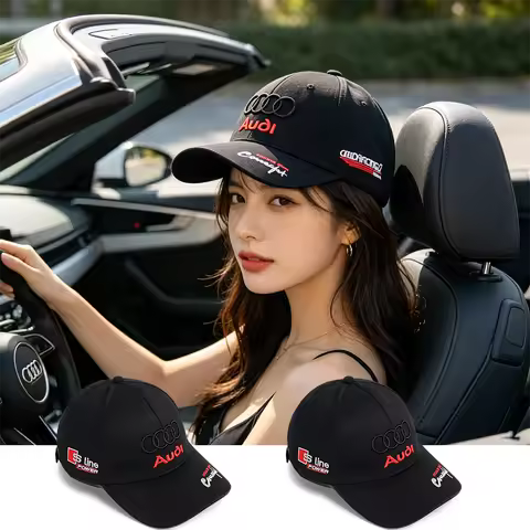 For Audi Sline A6 C5 C6 C7 C8 A4 B5 B6 B7 B8 B9 S3 S4 S5 Q3 8U Q5 8R S Leisure Car Logo Cotton Adjus