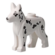 [Taichung Xiangzhi Building Blocks] LEGO 6025192 Dog/Dalmatian Dog White Black Spots Dalmatian