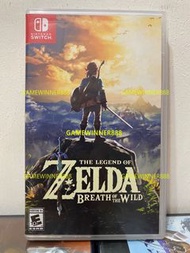 《今日快閃價》（中古二手）Switch NS遊戲 薩爾達傳說 荒野之息 THE LEGEND OF ZELDA BREATH OF THE WILD 美版中英日文版