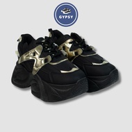 Gypsy - Sneakers Beautiful, Elegant, Korean High-Top Sneakers, Good Pu Material, Barbara