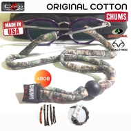 Chums Glasses Strap Original Cotton Forest Camouflage 1 Soft And Comfortable Made in Usa!!