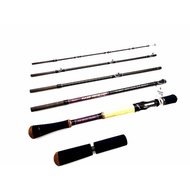 Jabbers Rage Receiver Baitcast Monster Spec Travel Rod