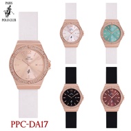 Paris Polo Club นาฬิกาข้อมือผู้หญิง สายสแตนเลส รุ่น  PPC-DA17