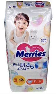 Merries XL碼尿片