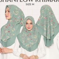 KHIMAR SHANFLOW VALENSHAQUEEN HIJAB BAHAN CERUTI BABYDOLL PREMIUM MOTIF TERBARU IKKA MEMEI