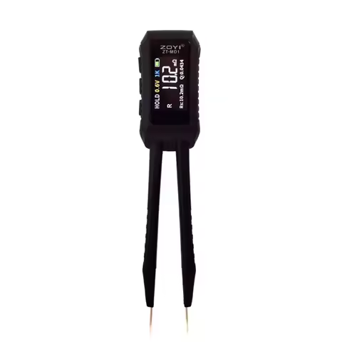 ZOYI ZT-MD1 Digital Smart Tweezer LCR SMD ESR Tester Resistance Capacitance Inductance Continuity Di