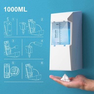 J8Automatic Soap Dispenser Wall Mount - 1000Ml/33Oz - Touchless Hand Soap Dispenser for Bathroom/Kit