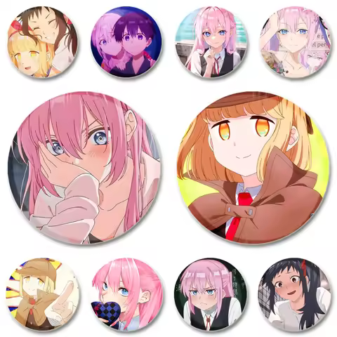 Shikimori-san Izumi Anime Character Badge Cosplay Cartoon Comic Brooches Stylish Exquisite Enamel Pi