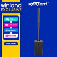 Konzert by Winland Professional Column Speaker with Bluetooth & DSP-15" Woofer +8 x 3.5" Mid-High Li