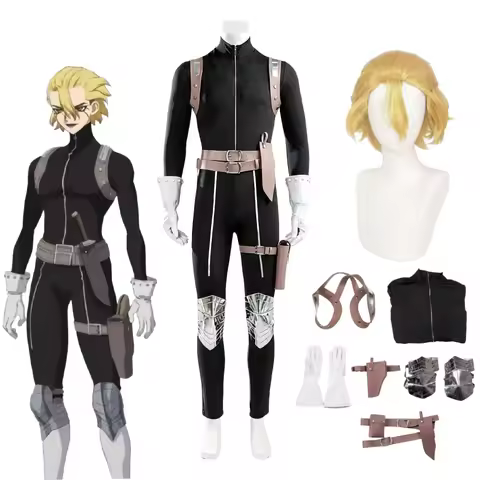 Anime Stanley Snyder Cosplay Costume Suits Stanley Snyder Costume Wig Halloween Party