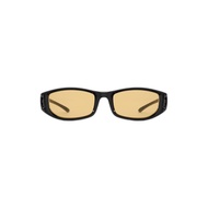 [blue elephant] FAVO black Korean Fashion Sunglasses / Korean Sunglasses / Amber Tint / 100% Genuine