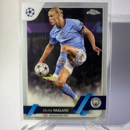 ERLING HAALAND MANCHESTER CITY TOPPS CHROME 2023 Football Card