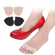 Women 5-Toe Open-Toed Forefoot Separator Yoga Sport Comfort Socks Pain Relief Reusable Cushion Massa