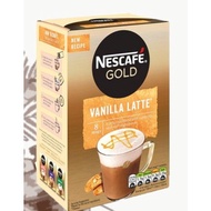 Nescafe gold Premium Standard Dissolved Brand (124gr Nescafe gold cappuccion or Nescafe gold Vanilla latte 148gr0