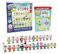 💥熱賣現貨💥 英國 Alphablocks Figure Set with Activity Book 幼教玩具 英文拼音 phonics