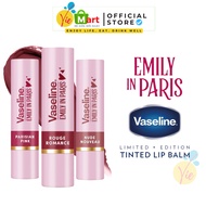 VASELINE Emily In Paris Tinted Softening Lip Balm & Moisturizing Lip Balm 3g