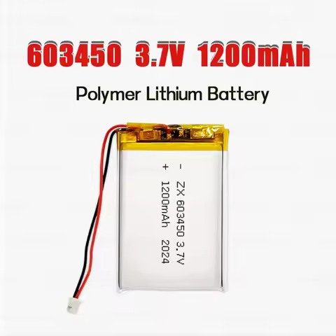 1pcs- 10pcs 3.7V 063450 Li Ion Polymoer Battery 603450 1200mAh Lipo Lithium Batteries for Bluetooth 