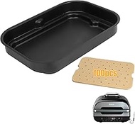 KEESHA Non-Stick Griddle Pan Replacement Part | Compatible with Ninja Foodi FG551, DG651, DG551 Smar