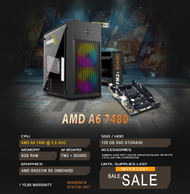 BRAND NEW SYSTEM UNIT AMD A6 7480/A8 7680/A12 9800 /RYZEN 3 3200G/RYZEN5 4600G/RYZEN5 4650G/RYZEN5 5
