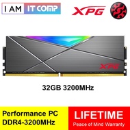 ADATA XPG SPECTRIX D50 RGB 32GB SINGLE 3200MHz U-DIMM DESKTOP RAM