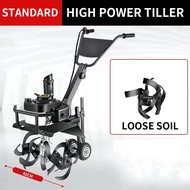 High-power rotary tiller multi-function tiller weeding ditching loose soil ploughing gasoline small 