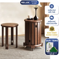 GOTEK G-01 Premium Multifunctional Folding Chair Set Made of Natural Pine Wood, Luxurious Design wit