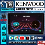[12GB RAM+256GB ROM] QLEDKenwood Android Player 9"10" inch Quad Core Car Multimedia MP5 Player WIFI 