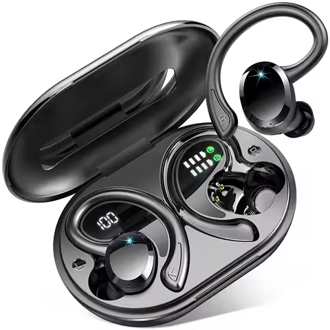 Wireless Earbuds, Bluetooth 5.3 Earbuds Stereo Bass, in-Ear Noise Cancelling Mic, Earphones IP7 Wate