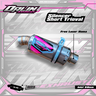 Silencer Knalpot Trioval Polos Short | Original ORLINEXHAUST.™