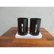 Spoon and fork holder,/ wooden spoon holder, spoon holder