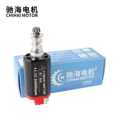 24k D-Type Long Axle Gen. 2 High Performance AEG Motor For AIRSOFT Upgrade AEG MOTOR M4/M16 MP5s P90