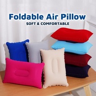 Foldable Air Pillow Portable Air Inflation Pillows Camping Outdoor Travel Sleep Pillow Camping Tent 