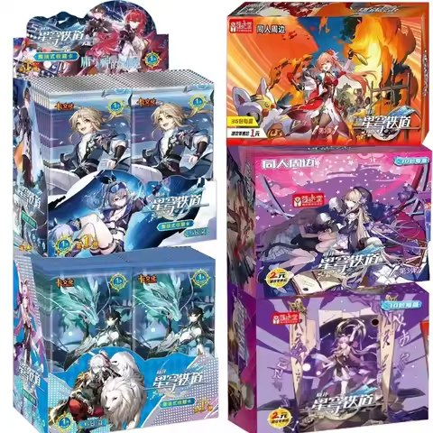 Honkai Star Rail Card Anime Game Genshin Impact Honkai Star Railway Card Rare Collectible Cards Coll