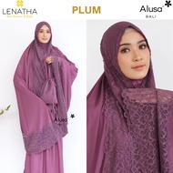 Mukena Queena Lace by Alusa Mukena Bali Jumbo Rayon Janger Hampers Ramadan - Lenatha