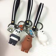 WE BARE BEARS CARTOON KEYCHAIN