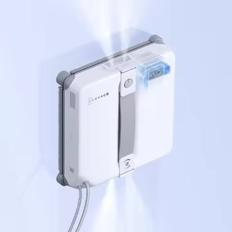 ECOVACS WINBOT MINI2 Smart Robot Window Cleaner 8000Pa Glass Vacuum 100-240V - Efficient Home Cleani