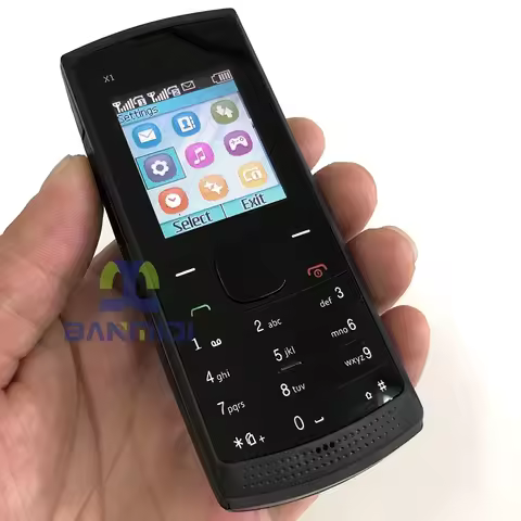 Original X1 X1-01 Unlocked Mobile Cell phone Dual SIM 2G GSM 900/1800 English Arabic Russian Keyboar