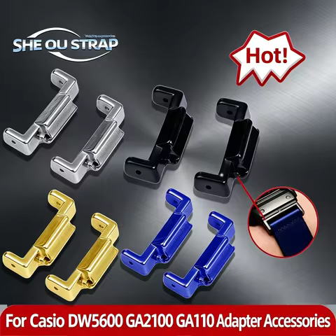 DW5600 GA2100 GA110 Stainless Steel Modified Watch Strap Accessories For Casio GA100/120 GA710/800 D