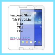 Tempered Glass Samsung Tab 3V 3Lite T110 T111 T116