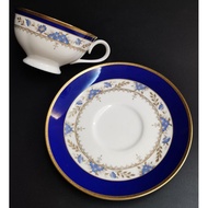 Narumi - Vintage 8768 Cobalt Blue Band Bone China Cup Set