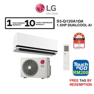 LG (1.0HP / 1.5HP) S3-Q090A1DA / S3-Q120A1DA DUALCOOL AI Air Conditioner S3Q090A1DA / S3Q120A1DA ( F