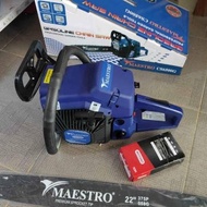 CHAINSAW MAESTRO 6500 Mesin Gergaji Kayu Chainsaw 22 Inch Maestro